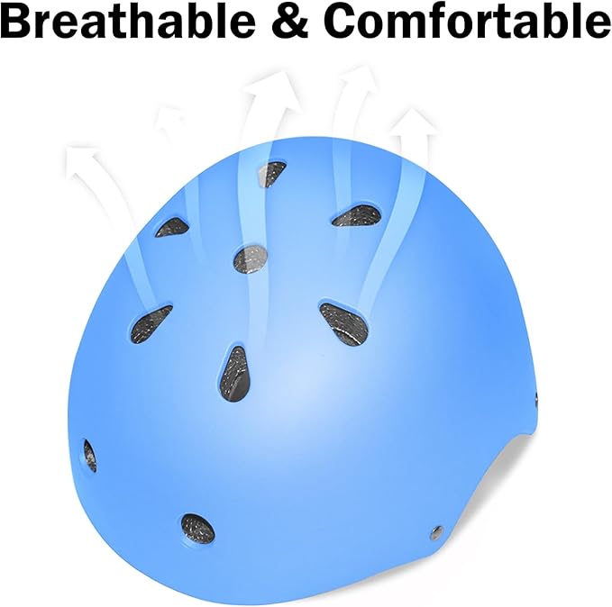 Kids Helmet for 2-3-5-8-14 Ages Girls and Boys, Ventilation and Impact Resistance Toddler Helmet for Multi-Sport Bicycle Scooter Inline Roller Skate and Skateboarding