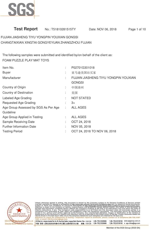 MQIAOHAM® 25 Pieces Puzzle Play Mats, Soft Baby Play Mat, Kids Interlocking Foam Floor Tiles, Toddlers Carpet Playmats G301025-104