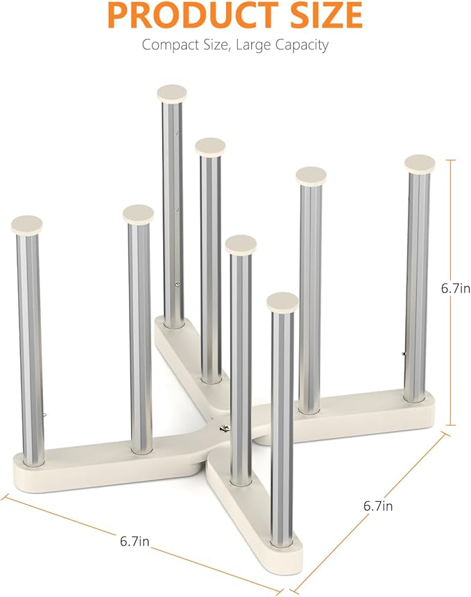 Reusable Storage Bag Drying Rack, Retractable Metal Bottle Drying Rack, Collapsible Cup Draining Rack for Water Bottles, Mason Jars, Mugs, Glass and Sports Bottle(1 Pcs)