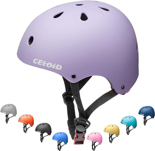 Kids Bike Helmet,Toddler Skateboard Helmets for Ages 2-3-5-8-14 Years Boys Girls，Adjustable Multi-Sport Bicycle Skateboarding Football Roller Skating Scooter Rollerblade Balance Bike Helmet