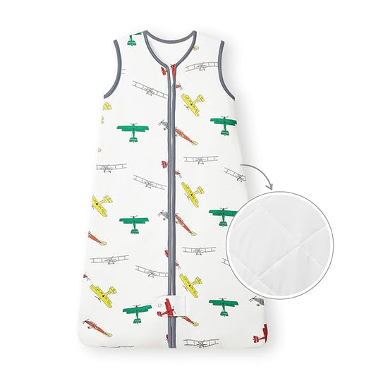 TotAha Toddler Sleep Sack 1.0 TOG for 2T-3T-4T, Premium Winter Extra Large Sleeping Sacks,Quilted Wearable Blanket Baby Sleep Bag with 2-Way Safe Zippers for Girl Boy