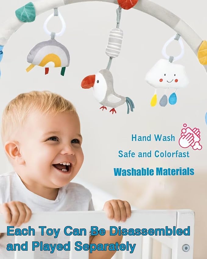 Pau1Hami1ton Baby Stroller Arch Toys, Car Seat Toys,Bouncer Toy Bar.S-19(Bird)