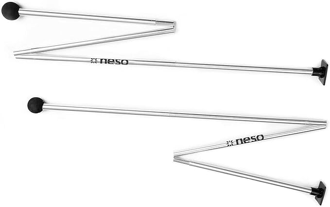 Neso Tents Beach Tent with Sand Anchor, Portable Canopy Sunshade - 7' x 7' - Patented Reinforced Corners (Coastal Birds)