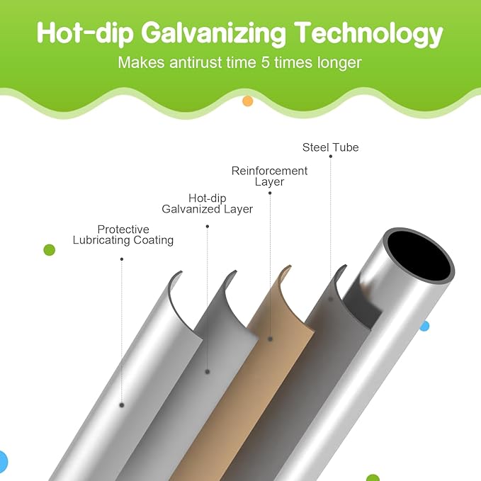 Zupapa 1800LBS Weight Capacity Double Frames Trampoline with No-Gap Design Curved Poles 16 15 14 12 10FT Trampolines with Enclosure Net for Kids Adults, Outdoor Family Fun