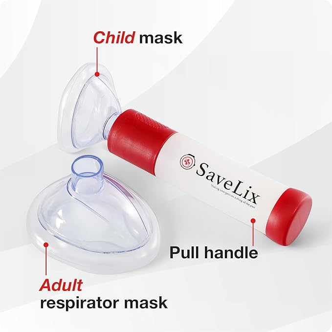 Anti-Choking Device 4 Pack – Portable Airway Suction Device & First Aid Kit for Adults & Children – Lightweight & Compact Emergency Solution for Home, Car & Travel