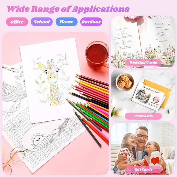 9" x 12" Sketch Paper, Art Paper Bulk, 65 Sheets (68lb/100gsm) Drawing Paper, Acid Free Artist Painting Writing Sketching, School Easel Art Supplies for Kids Teens Students Adults Beginners