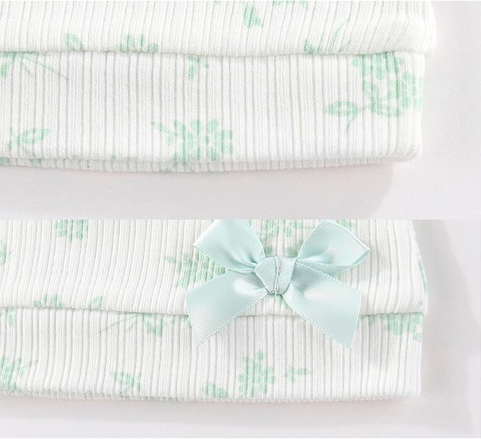 Newborn Baby Boy Girl Caps Mittens Socks Set Cotton Baby Essentials Accessories (Hats+Gloves+Socks)