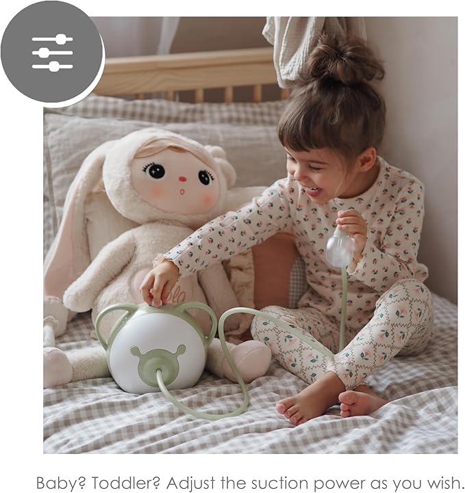 Nosiboo Pro Nasal Aspirator for Babies | Electric Nose Sucker | Made in EU | Adjustable Suction Power | Premium Quality | Award-Winning Design