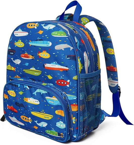 Toddler Backpack for Boys 3-8: Preschool Kindergarten Backpack - Cute Kids Backpacks for Boys-Underwater World