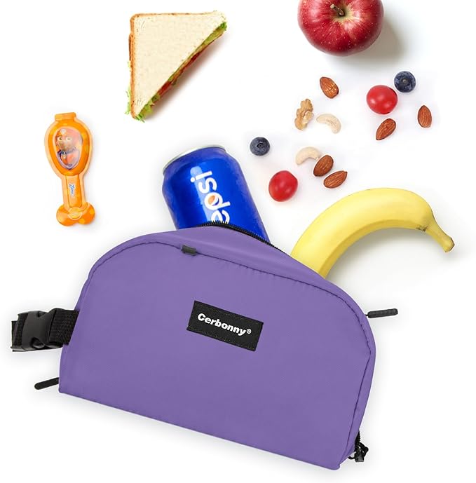 Cerbonny Small Cooler Bag Freezable Lunch Bag for Work School Travel, Leak-proof, Insulated, Suitable for 3+