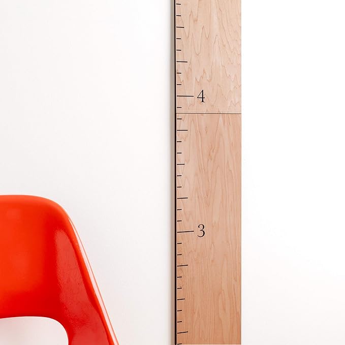 Wood Growth Chart for Wall - Growth Chart Wood Growth Chart for Kids Wooden Ruler Growth Chart Child Height Wall Chart Grow Chart for Wall Kids Wall Ruler Height Chart-Modern Natural