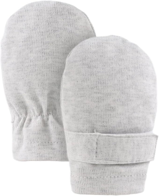 Newborn Baby Mittens Infant No Scratch Gloves Cotton Mitts for Baby Girls Boys