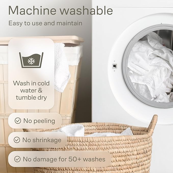 Niagara Crib 3 Pack 100% Waterproof Mattress Protector, Soft Breathable Crib Mattress Protector with Deep Pocket, Mattress Pad for Toddler and Baby (52x28, White) - Viscose Made from Bamboo