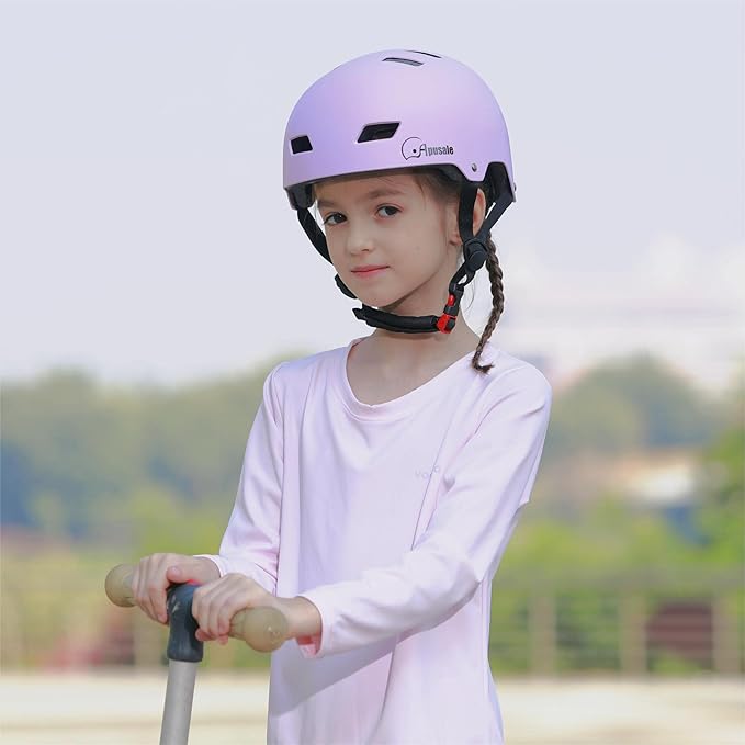 Bike Skateboard Helmet, Adjustable and Multi-Sport for Skate Scooter, 3 Sizes for Adult Youth Kids Toddler