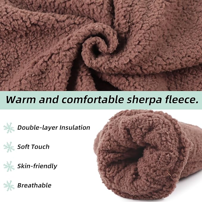 Zsedrut Baby Boys Winter Glove Warm Toddler Infant Girls Mittens Fleece Lined Gloves 1-7 Years