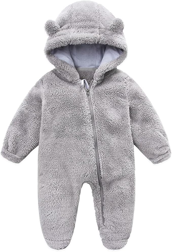 Baby Boy Girl Snowsuit Winter Warm Clothes Coat Infant Jumpsuit Toddler Outfit