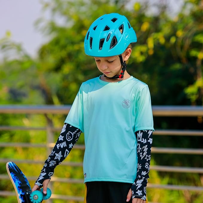 Kids Bike Helmet,2 Sizes Adjustable for Youth Child Boys & Girls Ages 3-5-8-14,Ventilation and Multi-Sport for Bicycle Scooter Skate