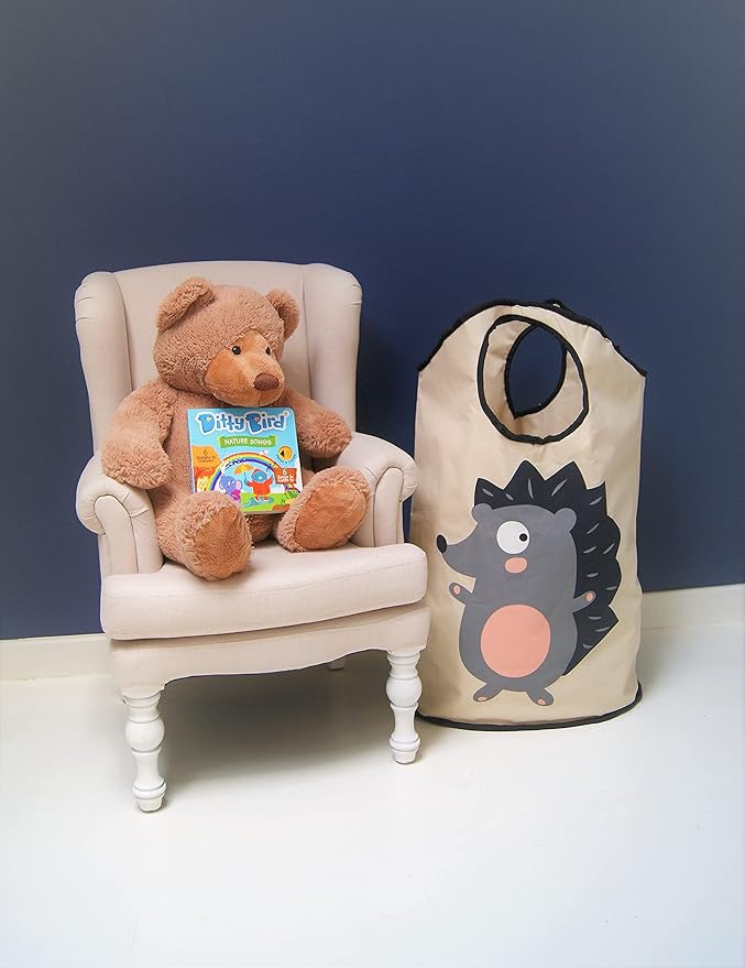 Ditty Bird Musical Books for Toddlers | Fun Children's Nursery Rhyme Book | Rain, Rain, Go Away Book with Sound | Interactive Toddler Books for 1 Year Old to 3 Year Olds | Sturdy Baby Sound Books