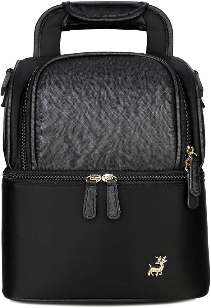 Meichoon Breast Milk Baby Bottle Cooler Bag/Waterproof Baby Milk Bag Freezer/Mommy Travel Backpack/Portable Thermal Insulated Lunch Box for Women Men Large Capacity Handbag