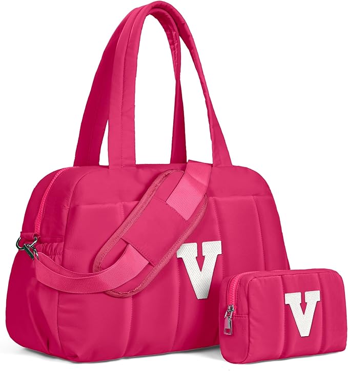 Dance Bag, Kid Weekender Bags，Tween Girls Trendy Stuff-Girl Overnight Bag with Wet Pocket，Lightweight Travel Tote Personalized Cheer Bags with Makeup Pouch