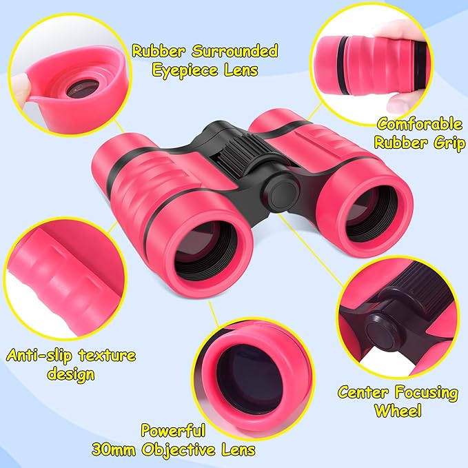 ESSENSON Kids Explorer Kit - Adventure Kit for Kids, Outdoor Explorer Kit with Binoculars, Summer Outdoor Toys for Kids Ages 4-8