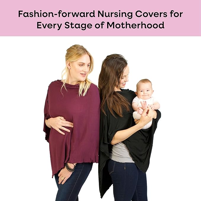 Bamboobies Breastfeeding Shawl - Nursing Cover for Breastfeeding - Ultra-soft