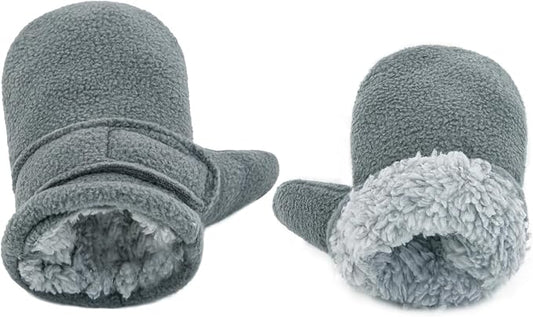BAVST Baby Toddler Winter Mittens Girls Warm Fleece Lined Gloves Kids Sherpa Lined Mittens for Boys