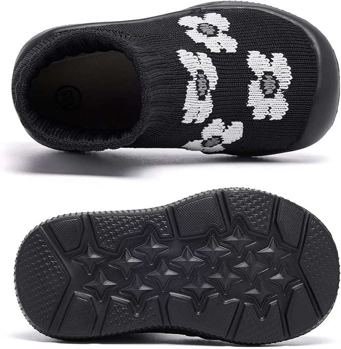 MORENDL Toddler Sock Shoes Baby Walking Shoes Infant Slippers Boys & Girls Non-Slip Sneakers