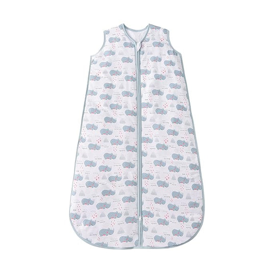 Baby Sleep Sack 2-4 T 95% Rayon from Bamboo 5% Spandex Boys & Girls Wearable Blanket 1.0 TOG Toddler Sleeping Sack 2- Way Zipper X-Large