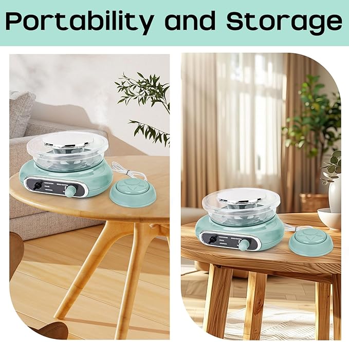 Pottery Wheel,Mini Pottery Wheel for Kids,Kids Pottery Wheel kit,Ages 4-8 Crafts Kits for Kids Ages 8-12,Sculpting Clay Tools & Arts Supplies Arts