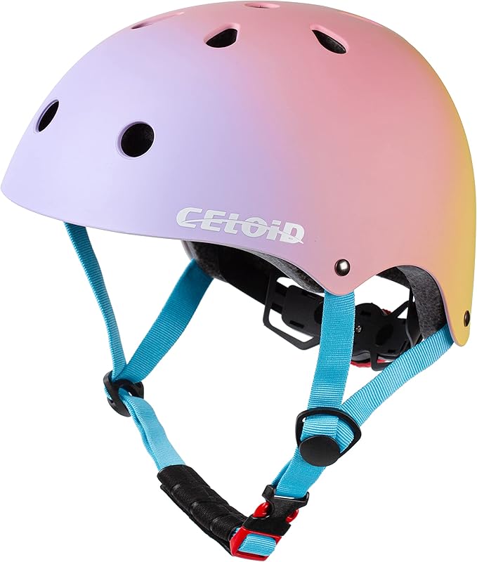 Kids Bike Helmet,Toddler Skateboard Helmets for Ages 2-3-5-8-14 Years Boys Girls，Adjustable Multi-Sport Bicycle Skateboarding Football Roller Skating Scooter Rollerblade Balance Bike Helmet