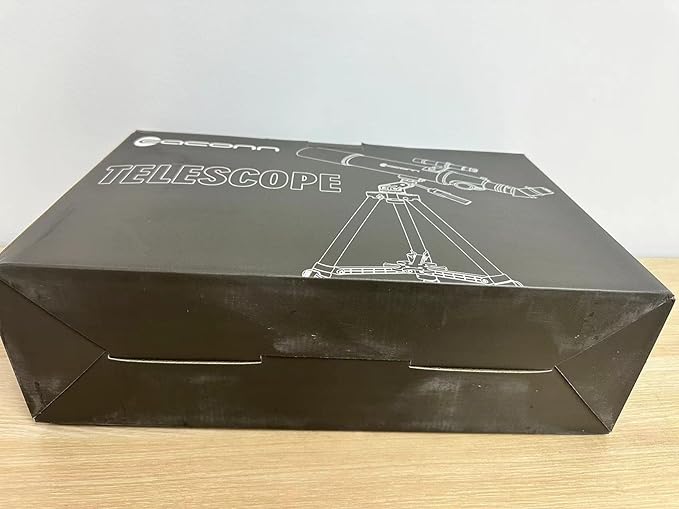 Telescopes for Adults Astronomy, 80mm Aperture 600mm Refractor Telescope for Kids & Beginners, Compact and Portable Travel Telescopio with Backpack