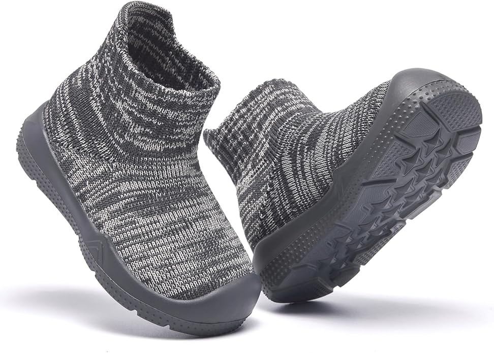 MORENDL Toddler Sock Shoes Baby Walking Shoes Infant Slippers Boys & Girls Non-Slip Sneakers
