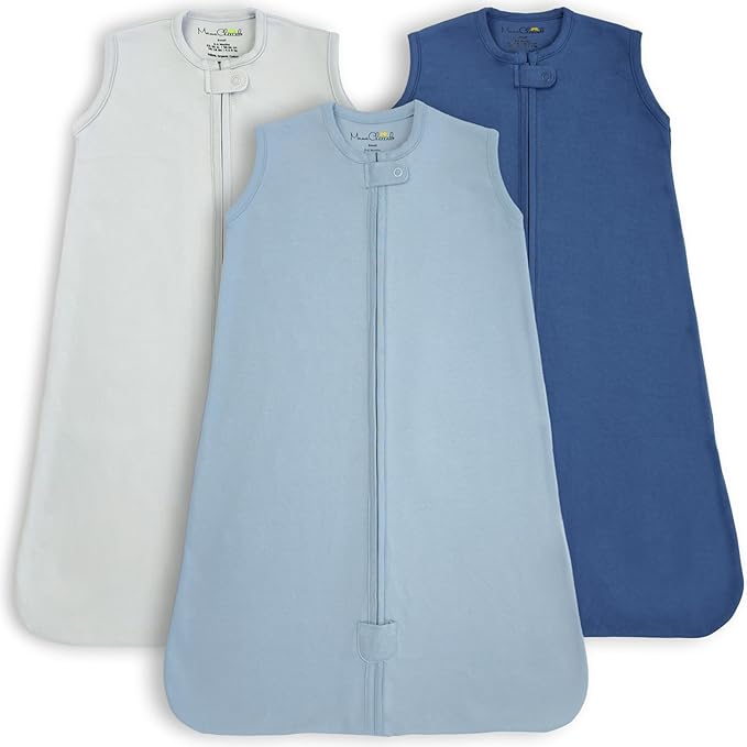 Mama Cheetah Baby Sleep Sack 0.5 TOG, Organic Cotton Baby Wearable Blanket with Two-Way Zipper, Swaddle Transition Baby Sleeping Bag for Newborn Infant Toddler Boy Girl, 12-18 Months