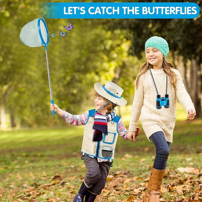 INNOCHEER Bug Catcher for Kids, Kids Explorer Kit, Kids Outdoor Toys for Toddlers 3-5, Outdoor Toys for Kids Ages 4-8, Gifts Toys for 3 4 5 6 7 8+ Year Old Boys, Outside Toys for Kids Ages 4-8 8-12