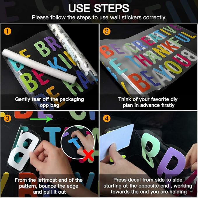 TOARTi Jungle & Woodland Animals Wall Decals - Hot Air Balloon & Elephant Giraffe Rabbit Wall Art Stickers for Baby & Kids Room Decoration