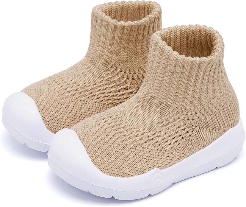 MORENDL Toddler Sock Shoes Baby Walking Shoes Infant Slippers Boys & Girls Non-Slip Sneakers