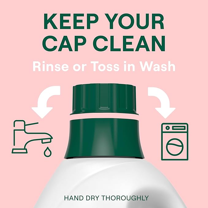 Seventh Generation Concentrated Baby Laundry Detergent, Fresh Scent, 40 Fl Oz, Pack of 2