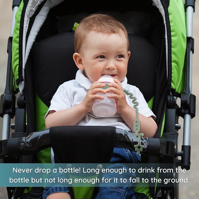 Toy Safety Straps, 3 Pack Silicone Sippy Cup Straps, Sippy Cup Leash for Baby, Keep Bottles and Sippy Cups Close at Hand and Off The Ground or Floor (4PACK, Midnight Blue/Ether/Mauve/Deep Lilac)