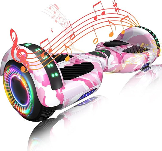 Scooter, Bluetooth & Corlorful LED Lights, Gifts for Kids & Adults & Girls & Boys, for All Ages