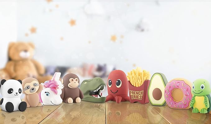 T-Rex Bluetooth Wireless Speaker - Bluetooth Speaker for Kids - Portable Bluetooth Speaker in Many Fun Designs - Compatible with iPhone and Android Devices