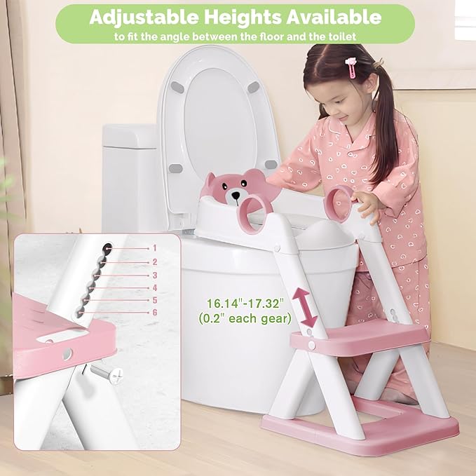 Training Toilet Ladder, Multi-Use, Convenient and Suitable for Most Situations，Girls, Boys