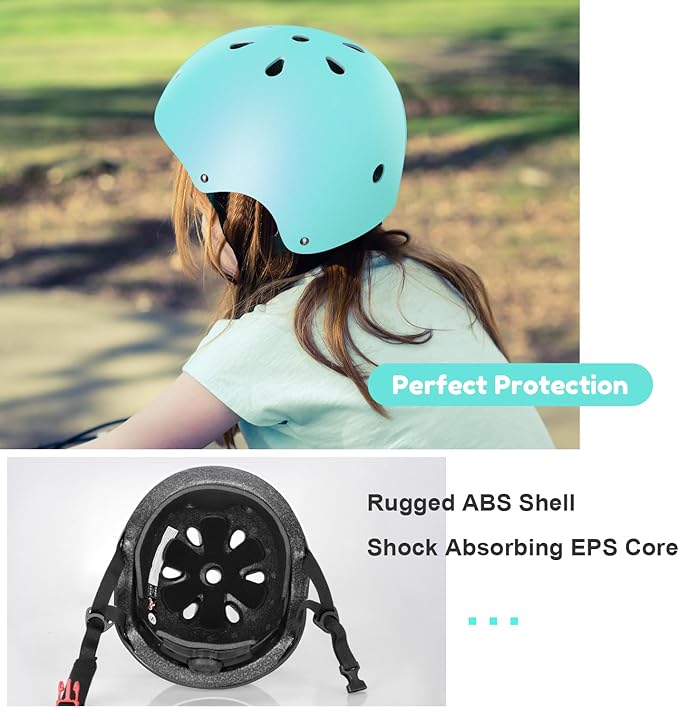 Kids Helmet, Toddler Adjustable Kids Ages 3-8 Years Old Boys Girls Multi-Sports Safety