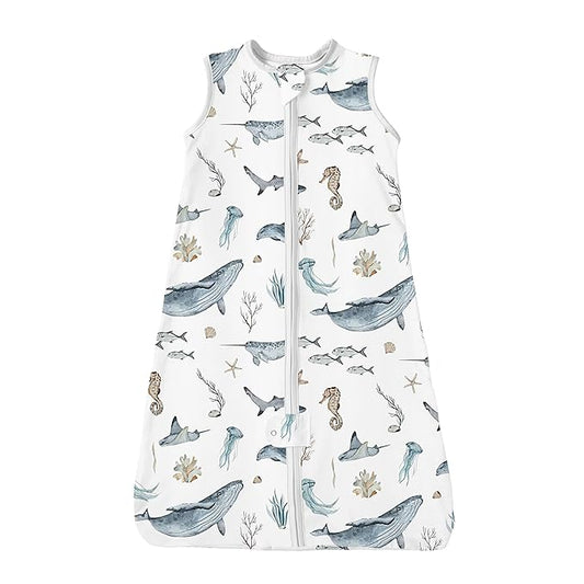 TotAha Toddler Sleep Sack 2T-3T-4T, Premium Light Wearable Blanket Baby Sleeping Bag with 2-Way Safe Zippers For Girl Boy