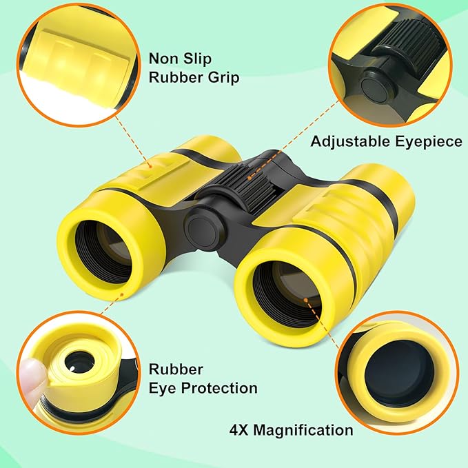 Kids Explorer Kit & Bug Catcher Kit, Kids Camping Gear for Kids, Outdoor Exploration Set with Vest & Hat, Ideal Outdoor Camping Adventure Toys for Ages 3 4 5 6 7 8 Boys Girls