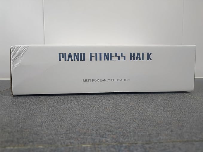 Eners Baby Gyms Play Mats Musical Activity Center Baby Piano Gym Mat Tummy Time Padded Mat for Newborn Toddler Infants(Red)