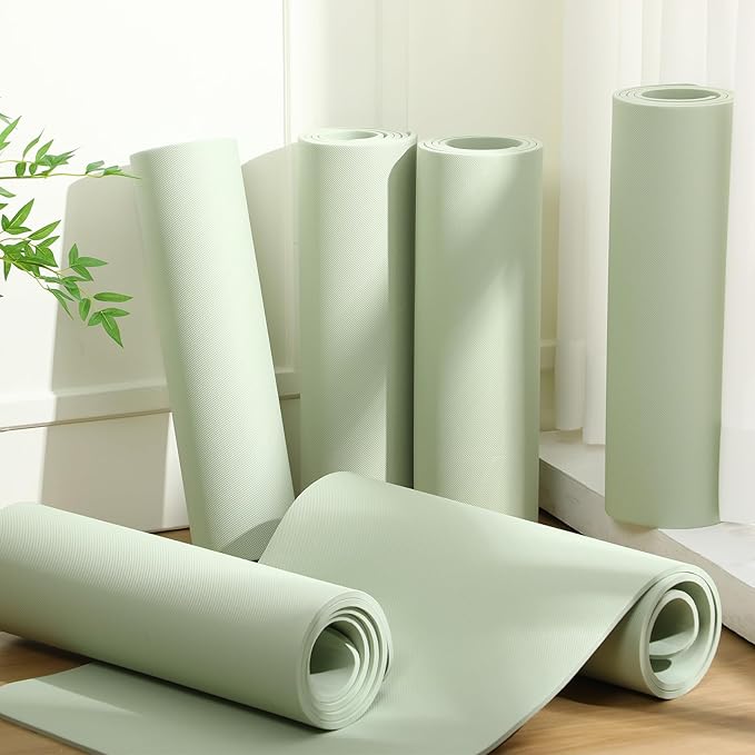 Timgle 6 Pcs 10mm Thick Yoga Mat Bulk, 68 x 24 Inches, Anti-Slip Tear-Resistant Exercise Mat for Adult Fitness, Stretching, Workout and Studio