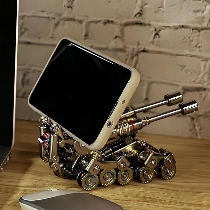 3D Metal Puzzle for Adults,Tank Puzzle Building Set，3D Metal Model Kit, Brain Teaser Puzzles DIY Assembling for Stress Relief - High end Men's Gift