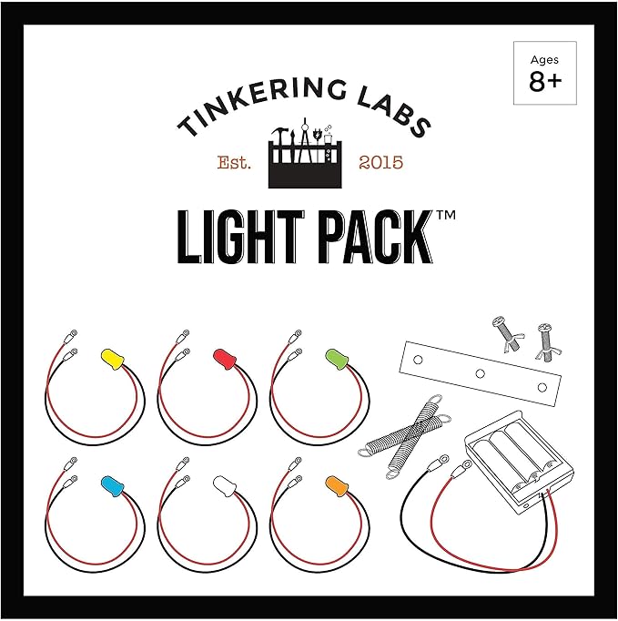 Light Blast Bundle | Electric Motors Catalyst STEM Kit & Light Pack | Learn Electronics, Science for Kids 8+