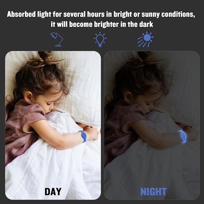 4 Pack Waterproof AirTag Bracelet for Kids, Hidden Silicone Wristband for AirTag, GPS Tracker Case for Air Tag Holder Strap Band for Child Toddler, Secure Anti-Loss Protection